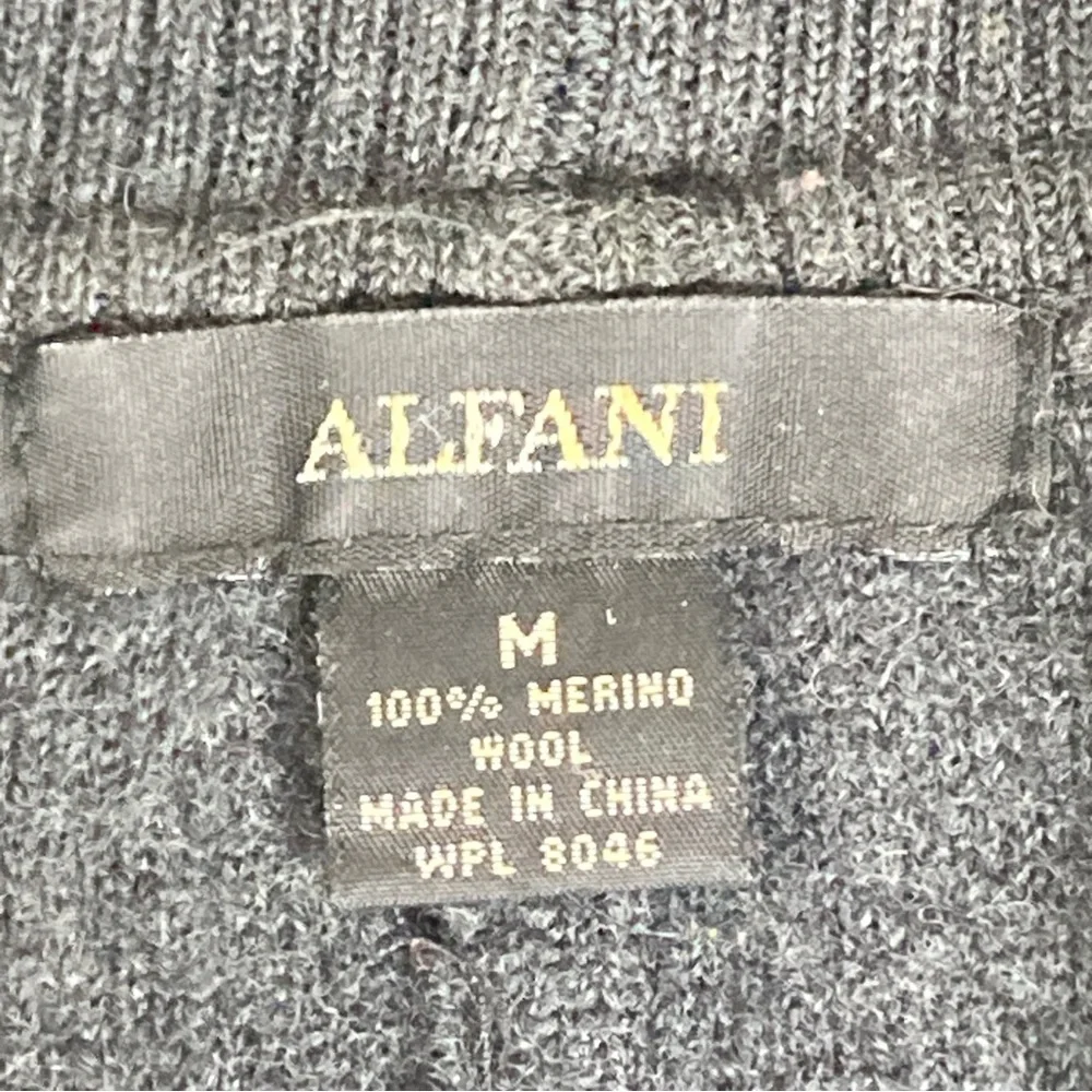 Alfani Charcoal Double-Breasted Pea Coat Merino Wool M Women’s Travel Cozy - Picture 3 of 13